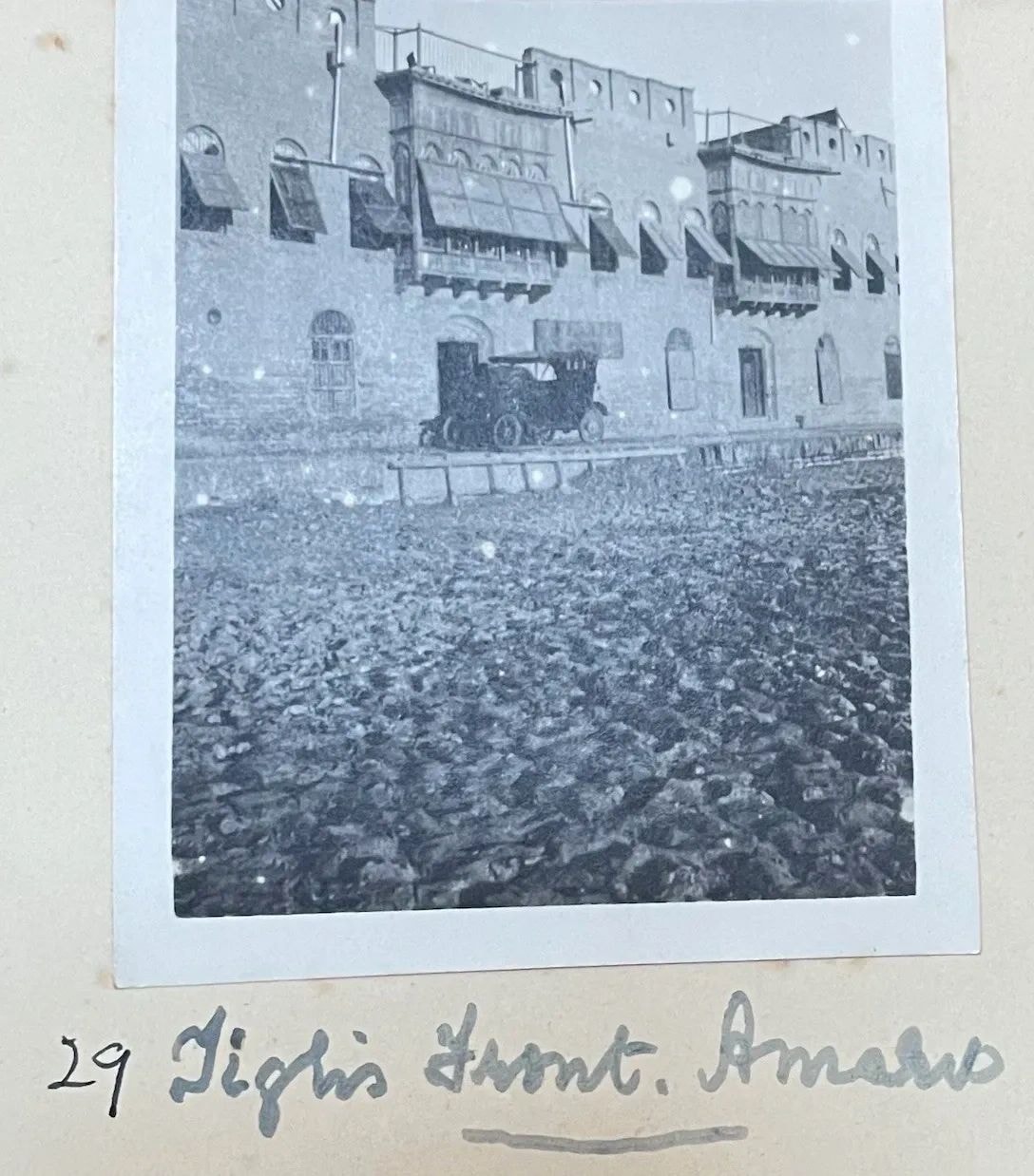 Medieval fortress archival photograph